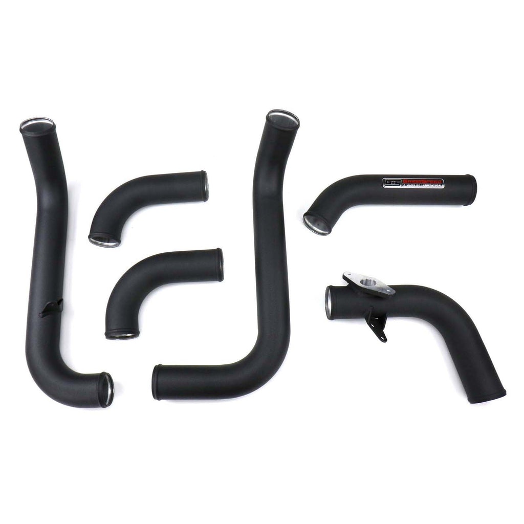 GrimmSpeed Front Mount Intercooler Piping Kit Black - 2008-2014 Subaru STI
