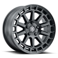 ICON Alloys Journey 17x8 5x100 +38mm 6" Backspacing Satin Black Wheel - 7117805060SB
