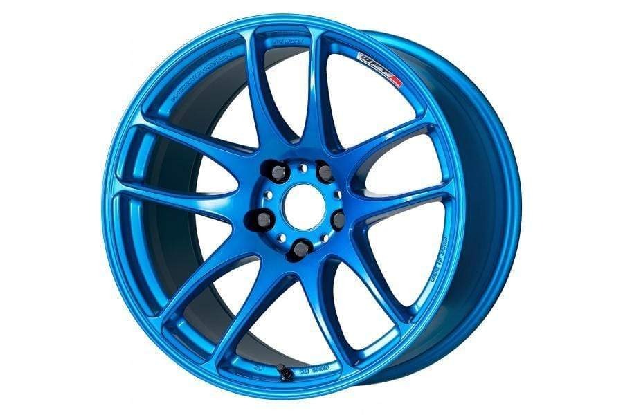 Work Wheels Emotion CR Kiwami Candy Apple Blue 18x9.5 +38mm 5x114.3 (Sold as Pair) - 2015-2024 Subaru WRX / 2015-2021 STI / 2019-2024 Forester