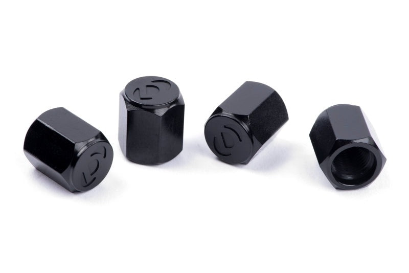 Dinan Valve Stem Caps - Black (Set of 4)