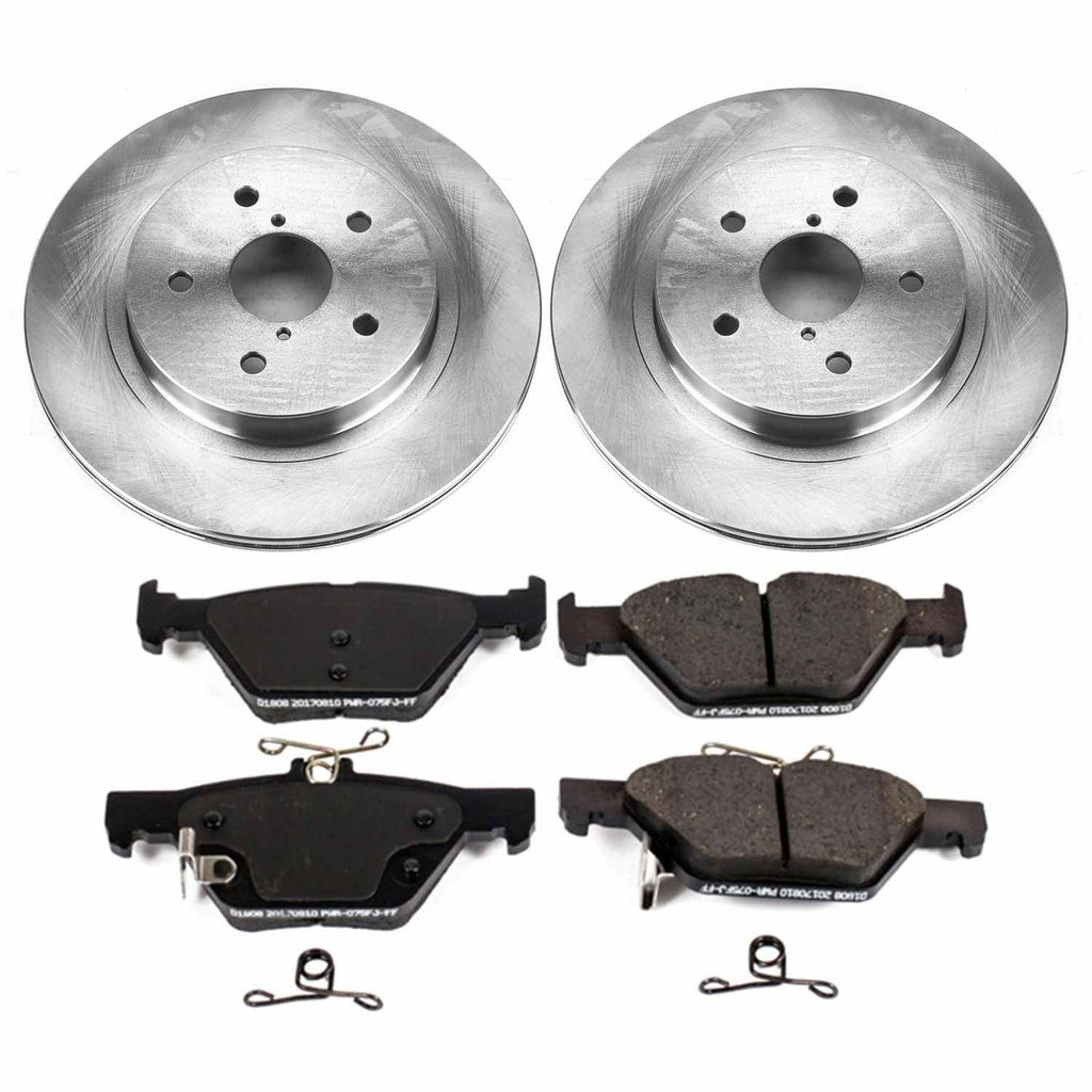 Power Stop Rear Autospecialty Brake Kit - 2015-2018 Subaru Legacy