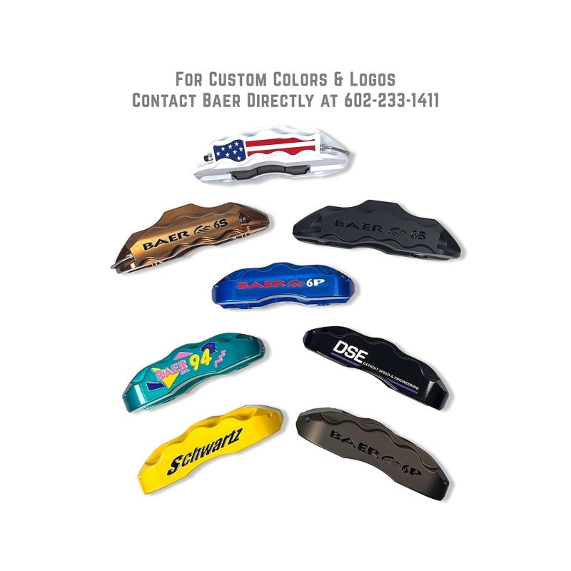 Baer Brakes 68-69 Ford Fairlane STD Studs 13in Pro+ Front SDZ Brake Kit - Comp Yellow