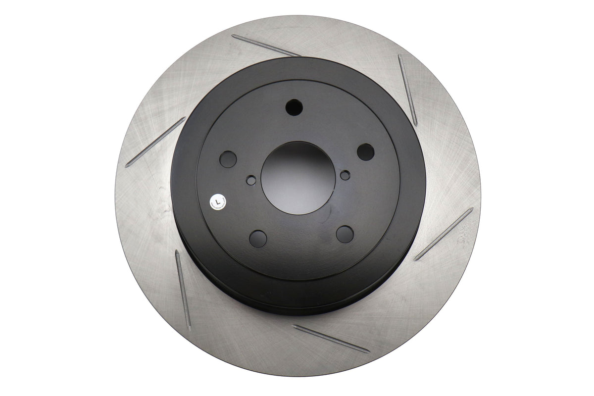 Stoptech Slotted Rear Left Rotor Single - 2005-2007 Subaru STI