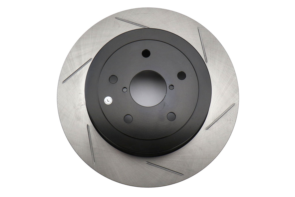 Stoptech Slotted Rear Left Rotor Single - 2005-2007 Subaru STI