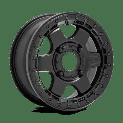 D922 15X6 4X137 MT-BLK BLK-RING 38MM