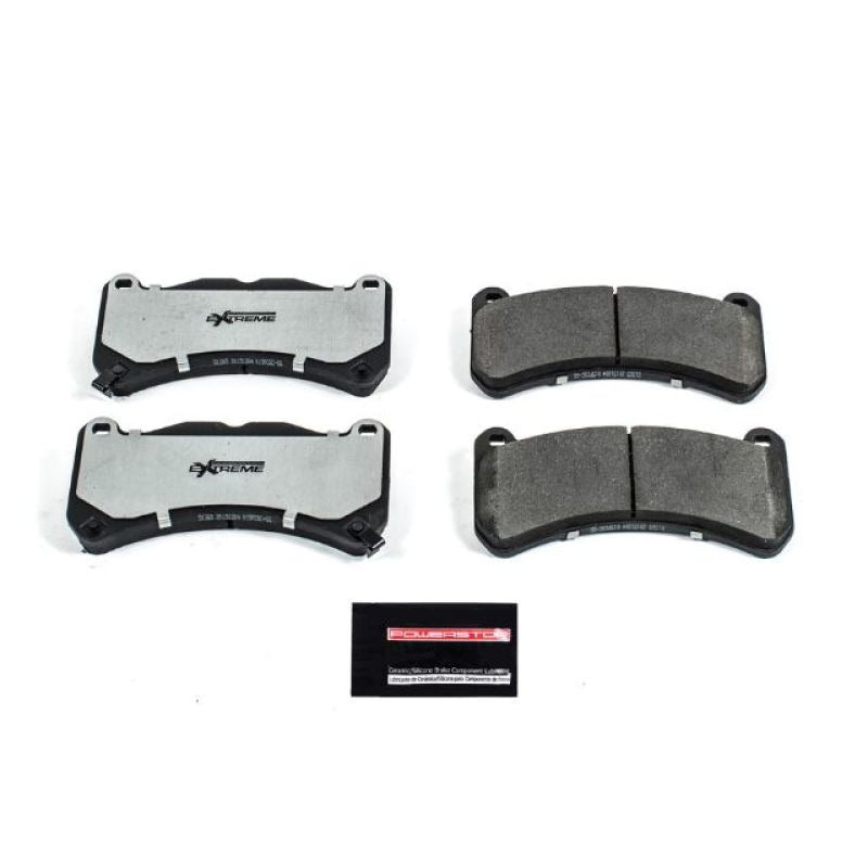 Power Stop Front Z26 Extreme Street Brake Pads w/Hardware - 2018-2021 Subaru STI / 2022-2026 Subaru WRX (TS/TR Only)