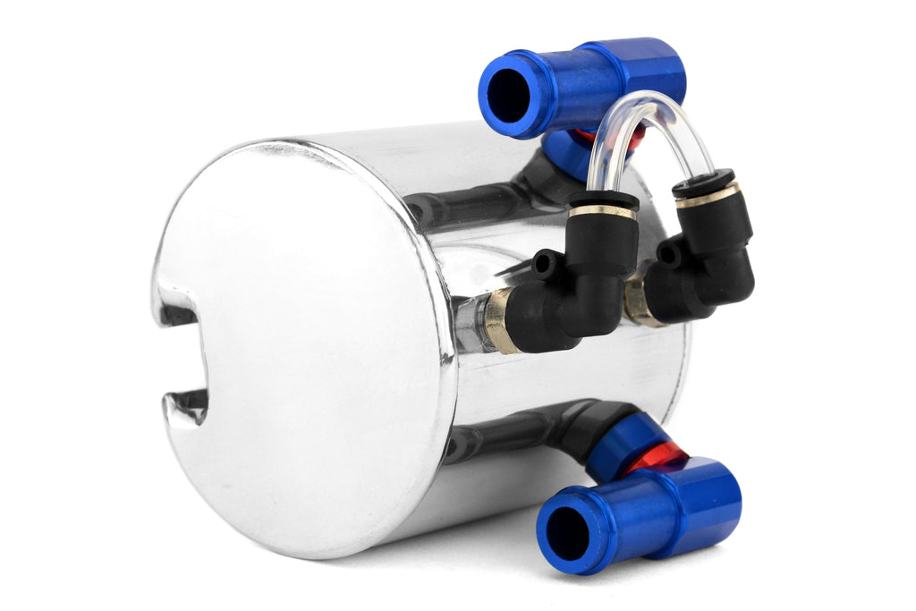 Cusco Misc Oil Catch Can (0.3L Capacity Round Type) - 2002–2005 Subaru WRX / 2004–2005 Subaru STI