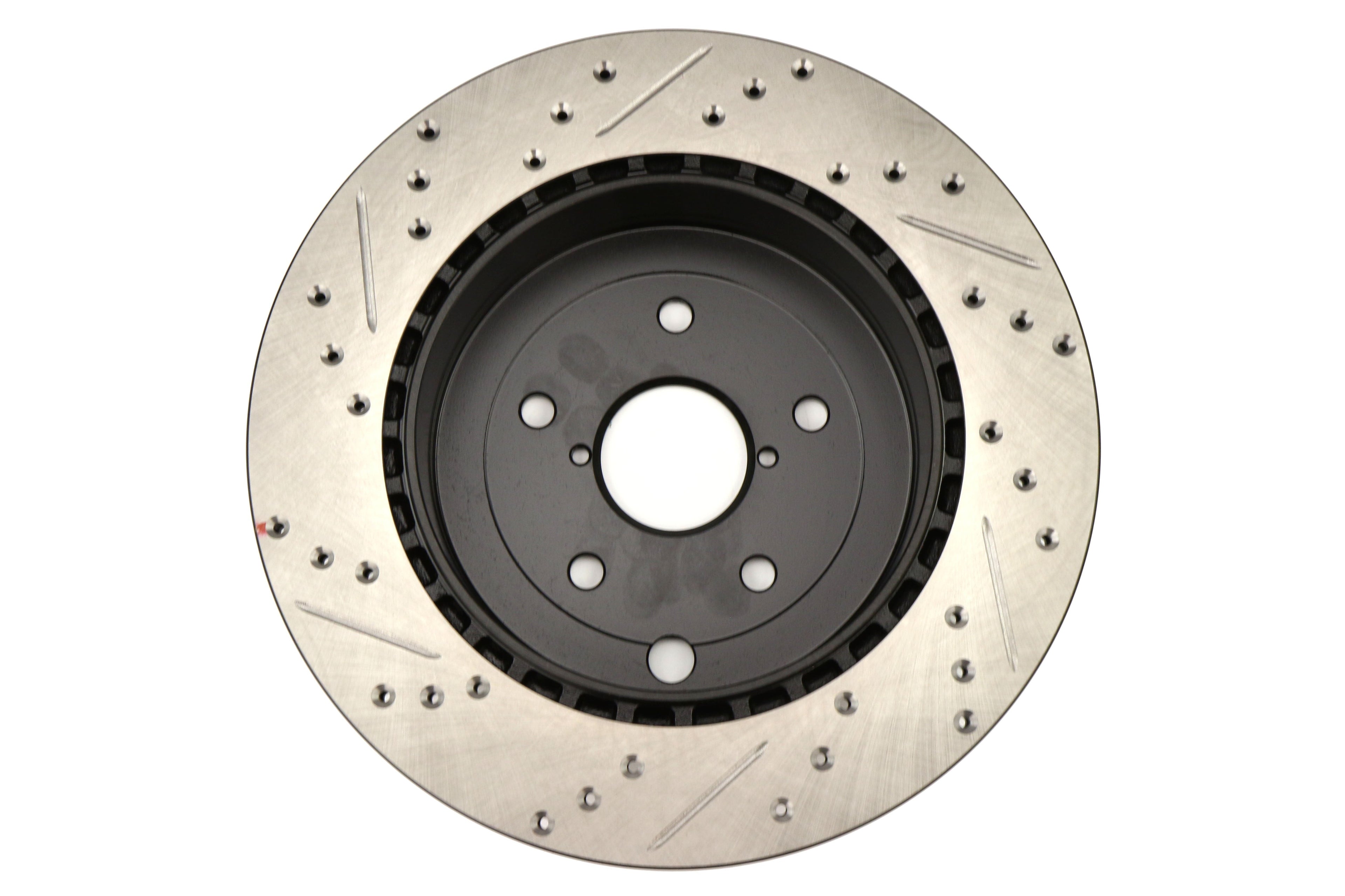 Stoptech Drilled and Slotted Rotor Single Front Right - 2015-2026 Subaru WRX