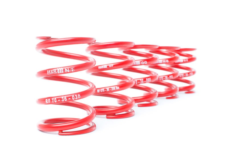 H&R 36mm ID Single Race Spring - 4.72in Length - 286lbs/in Spring Rate - 798lbs Block Load