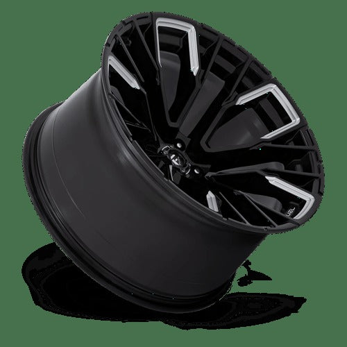 D849 22X12 5X5.0 G-BLK-MILL -44MM