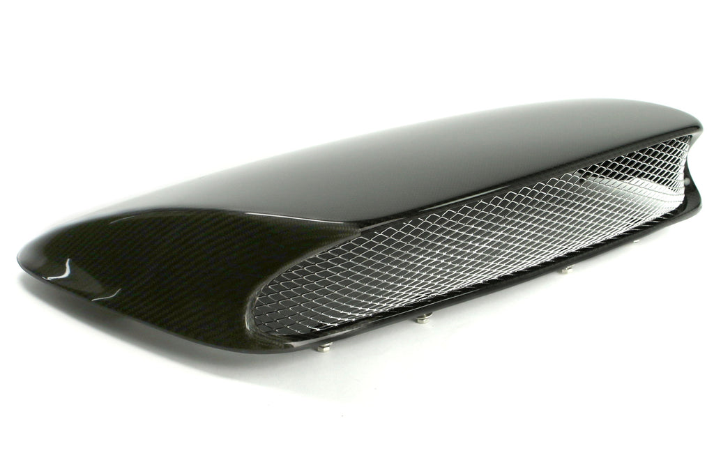 Seibon Carbon Fiber S Style Hood Scoop - 2006-2007 Subaru WRX / STI