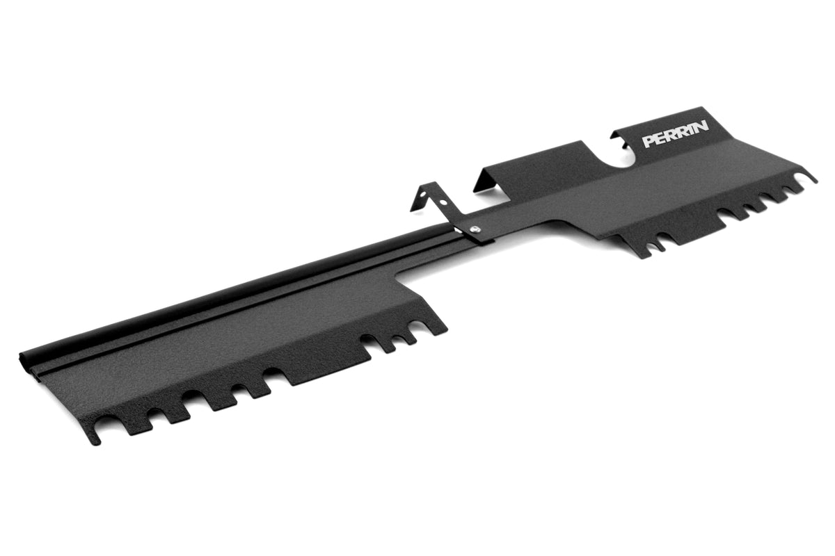 PERRIN Radiator Shroud (Use With & Without OEM Intake Scoop) Black - 2015-2020 Subaru WRX / STI