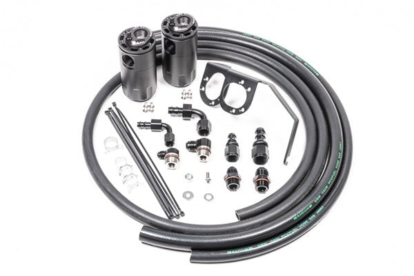 Radium Dual Catch Can Kit T Fluid Lock - Subaru Models (inc. 2015-2021 WRX / STI / 2014-2018 Forester XT)