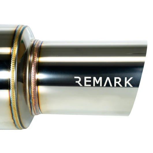 Remark R1-Spec Catback Exhaust w/ Stainless Steel Tip - 2015-2021 Subaru WRX / STI