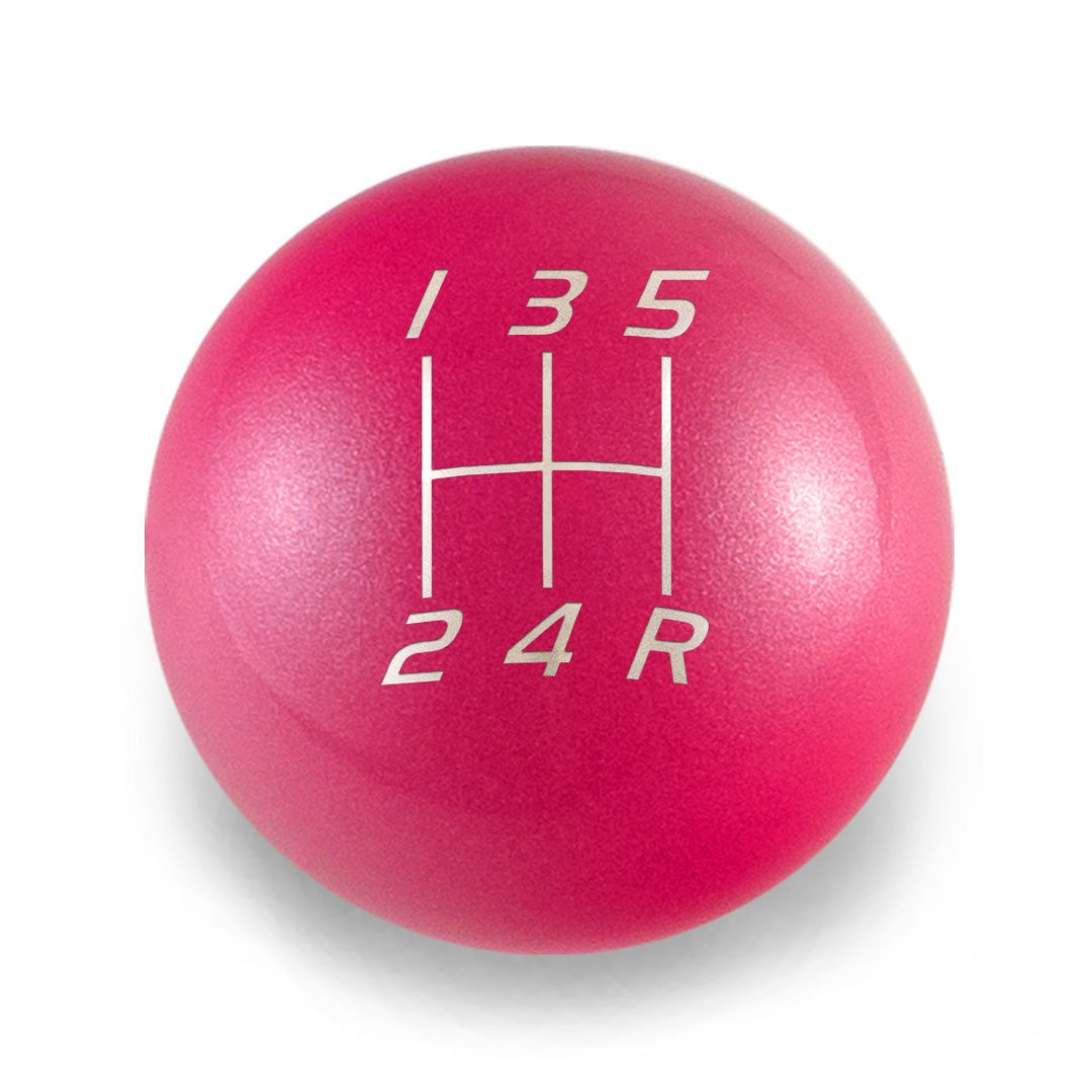 Billetworkz Weighted Shift Knob - Velocity Engraving - Subaru 5-Speed