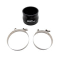 Wehrli 3.5in x 4in ID Straight Reducer x 3in Long Silicone Boot & Clamp Kit