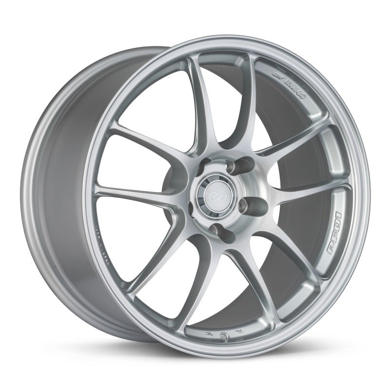 Enkei PF01 18x8 5x108 50mm Offset 75mm Bore Silver Wheel (MOQ 40)