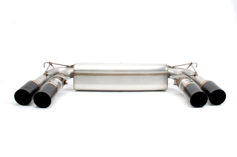 Dinan 15-19 BMW X5 M/X6 M (F85/F86) Free Flow Axleback Exhaust System - Black Tips