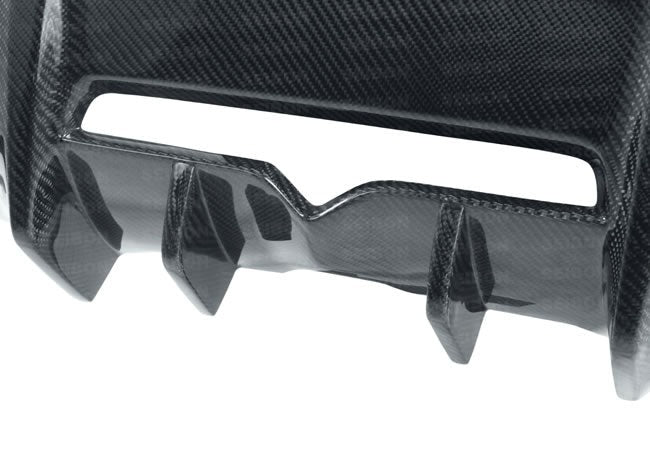 Seibon Carbon Rear Diffuser Cover - 2013-2016 Scion FR-S / 2013-2020 Subaru BRZ / 2017-2019 Toyota 86