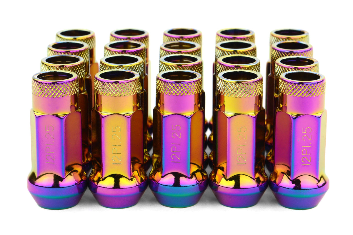 Wheel Mate Muteki SR48 Open End Lug Nuts - Neon 12x1.25 48mm