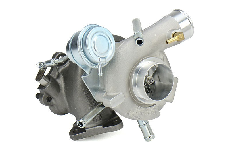 Forced Performance FP BLUE Turbocharger 58mm 8cm IWG w/ Oil Feed Line - 2002-2007 Subaru WRX / 2004-2021 Subaru STI