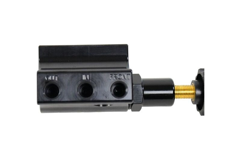 Baer Brakes Remaster Right Port Adjustable Proportioning Valve - Black
