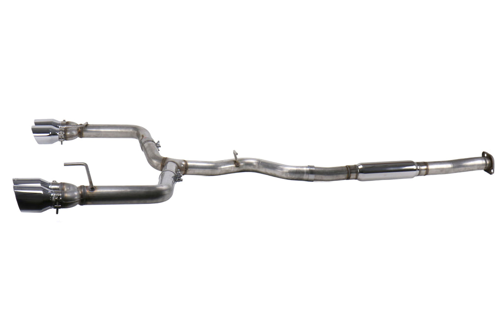 AWE Track Edition Cat-Back Exhaust (Chrome Silver Tips) - 2011-2021 Subaru WRX / STI Sedan