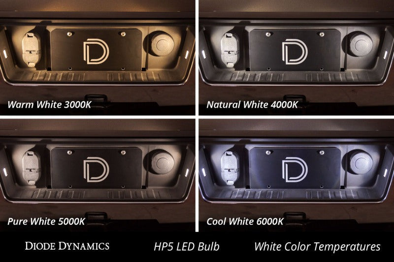 Diode Dynamics 194 LED Bulb HP3 LED Natural - White (Pair)