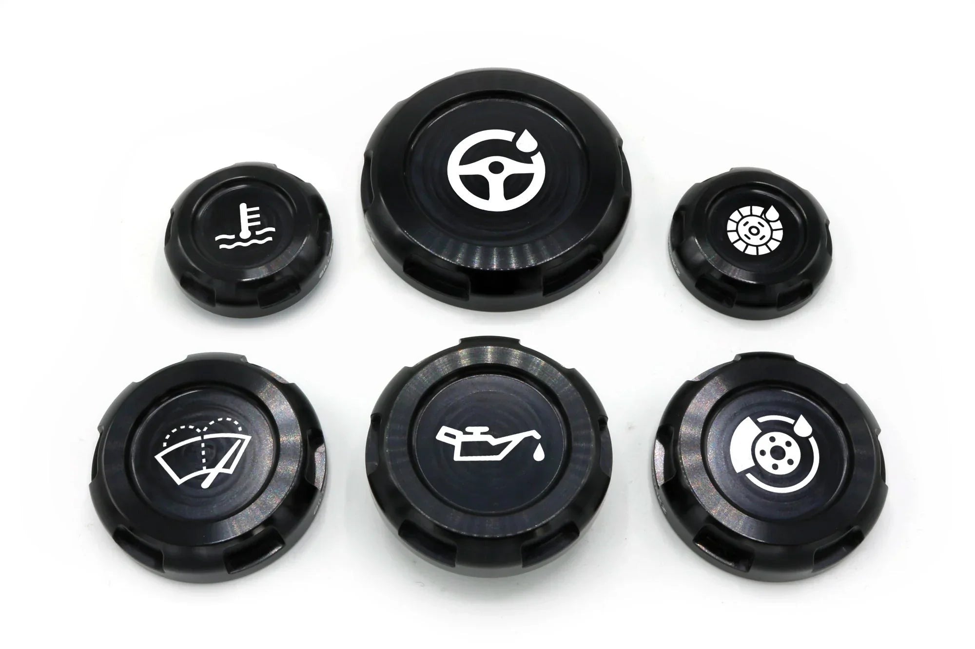 Billetworkz Engine Bay Caps - Subaru WRX/STI 2008-2014