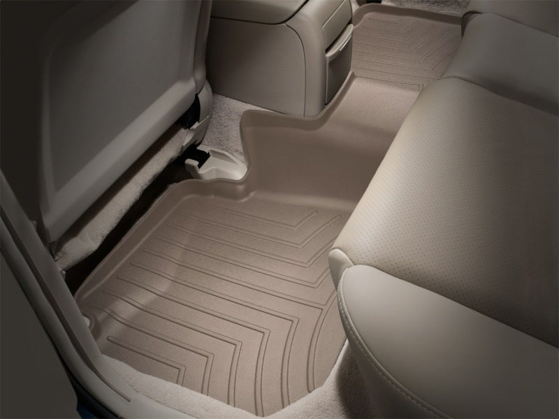 WeatherTech Rear FloorLiner - Tan - 2005-2009 Subaru Legacy Sedan
