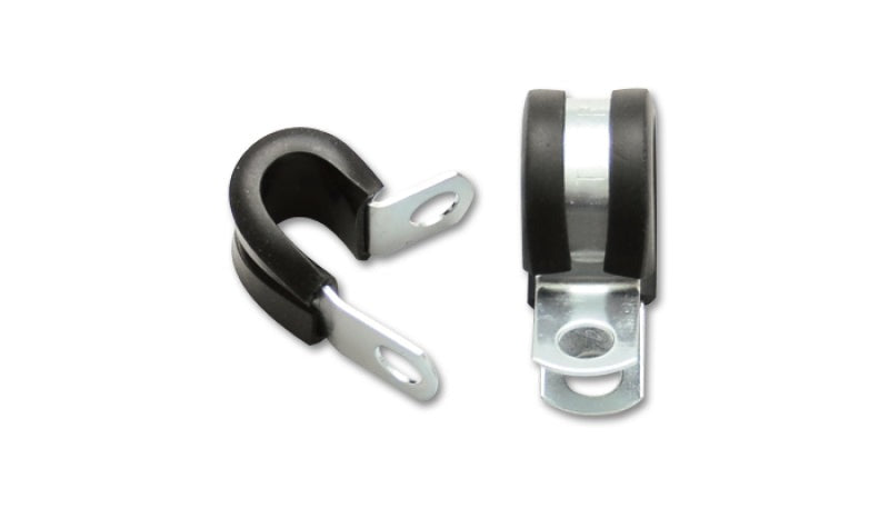 Vibrant Performance Stainless Steel Cushion P-Clamp for 1.125in OD Hose - Pack of 10, Tubing/Hose Mounting & Retention Hardware - Part 17198