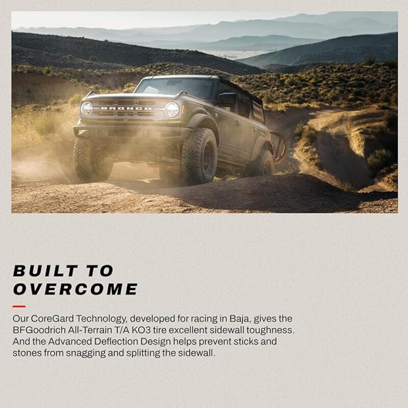 BFGoodrich All Terrain T/A KO3 37x12.50R18/F 128R
