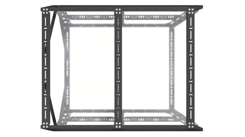Ford F150 Cab Height Bed Rack 5 Foot 6 Inch Bed Length 04-23 F-150 CBI Offroad