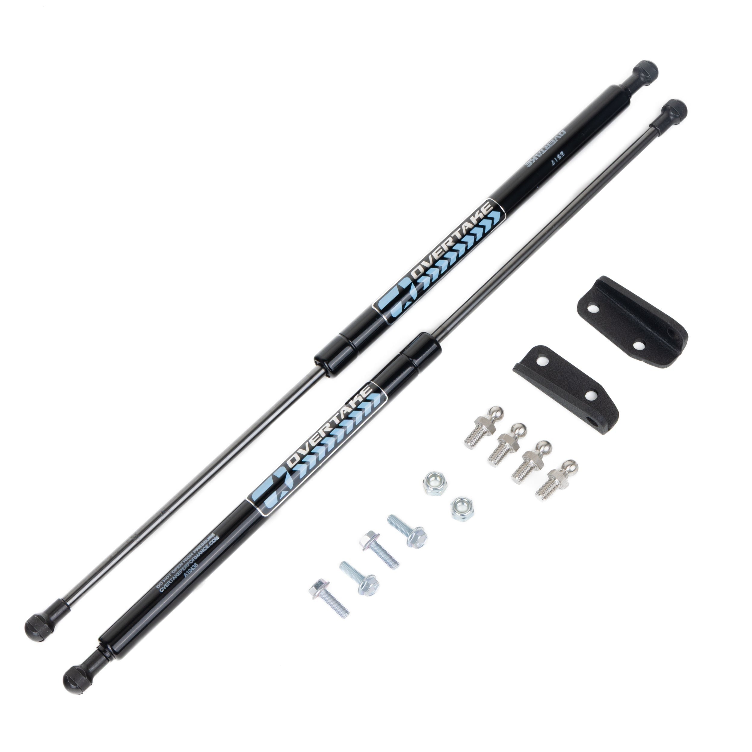 OVERTAKE Hi-Lift Hood Strut Kit - Subaru 2008-2014 WRX, 2008-2014 STI