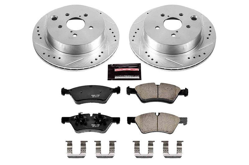 Power Stop Z23 Evolution Sport Brake Kit - Rear - 2014-2018 Subaru Forester