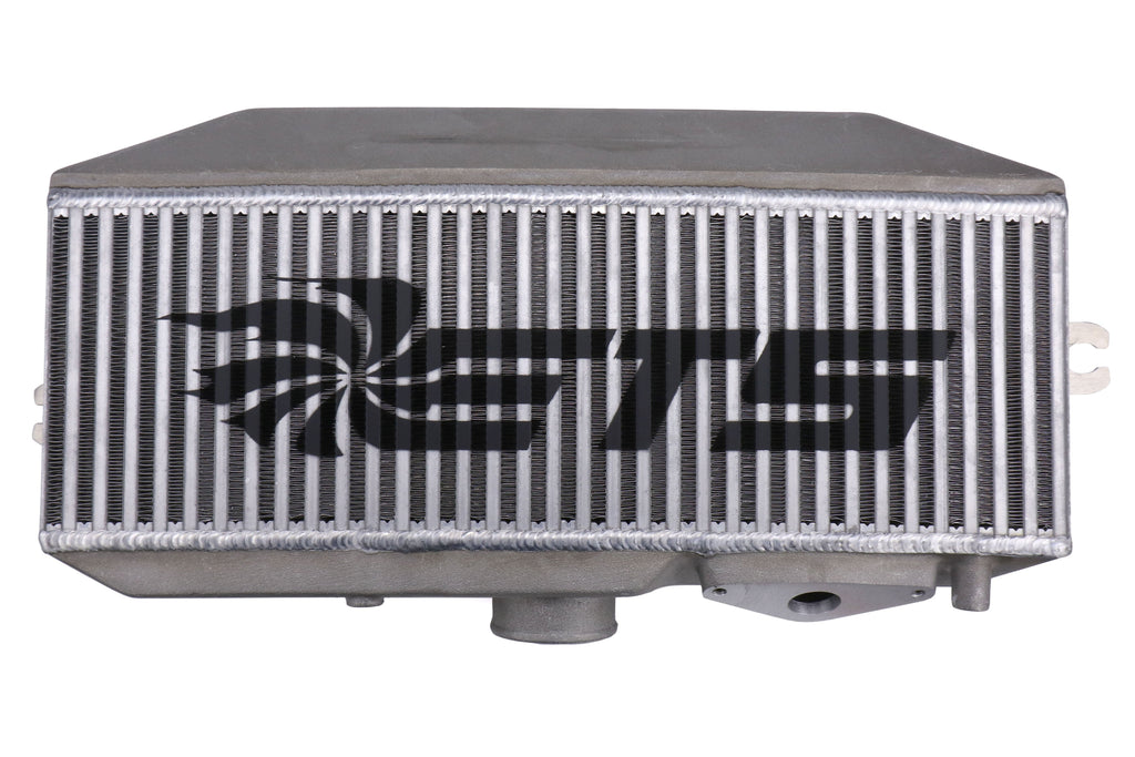 ETS Top Mount Intercooler Silver Core w/ Stencil - 2008-2021 Subaru STI
