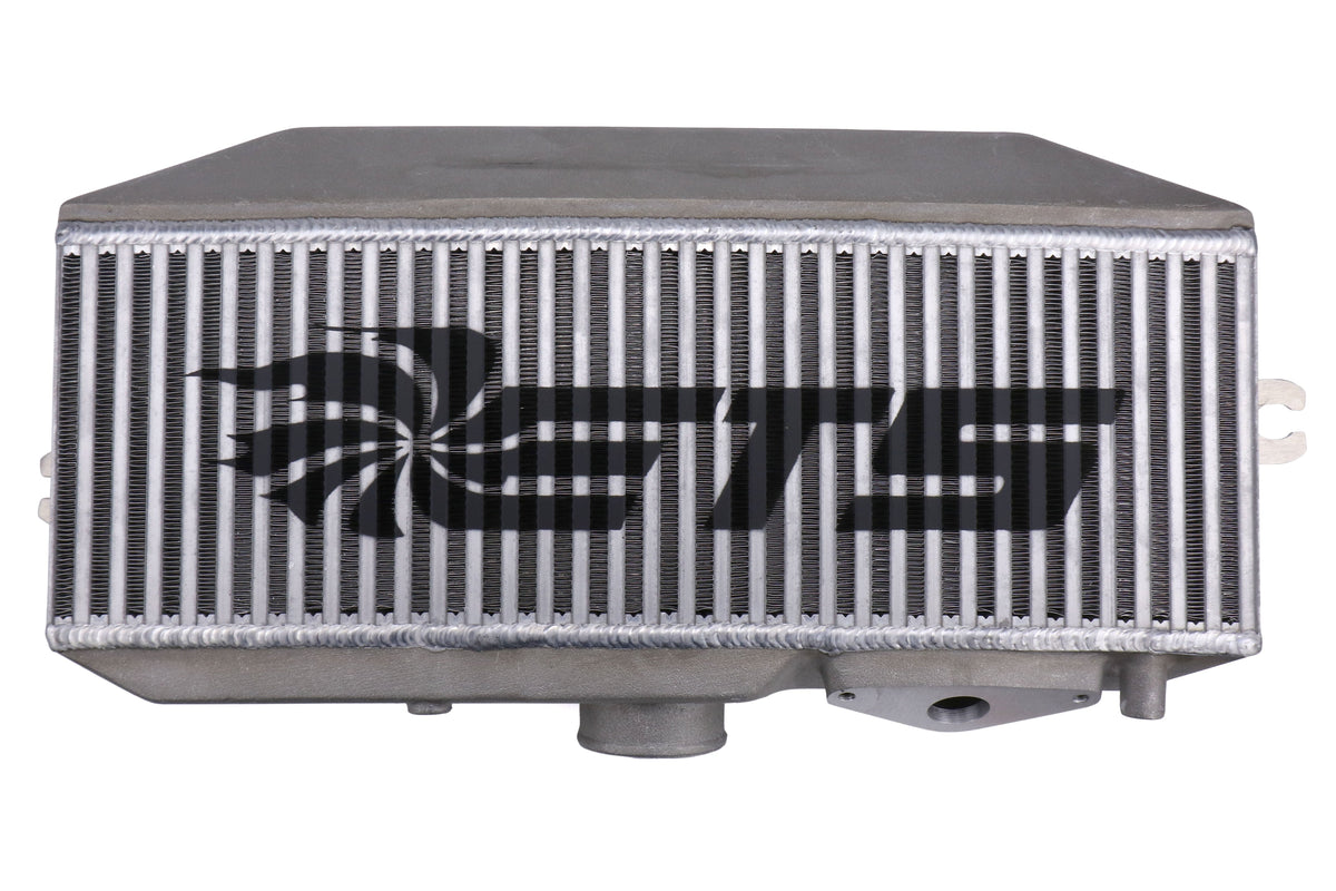 ETS Top Mount Intercooler Silver Core w/ Stencil - 2008-2021 Subaru STI