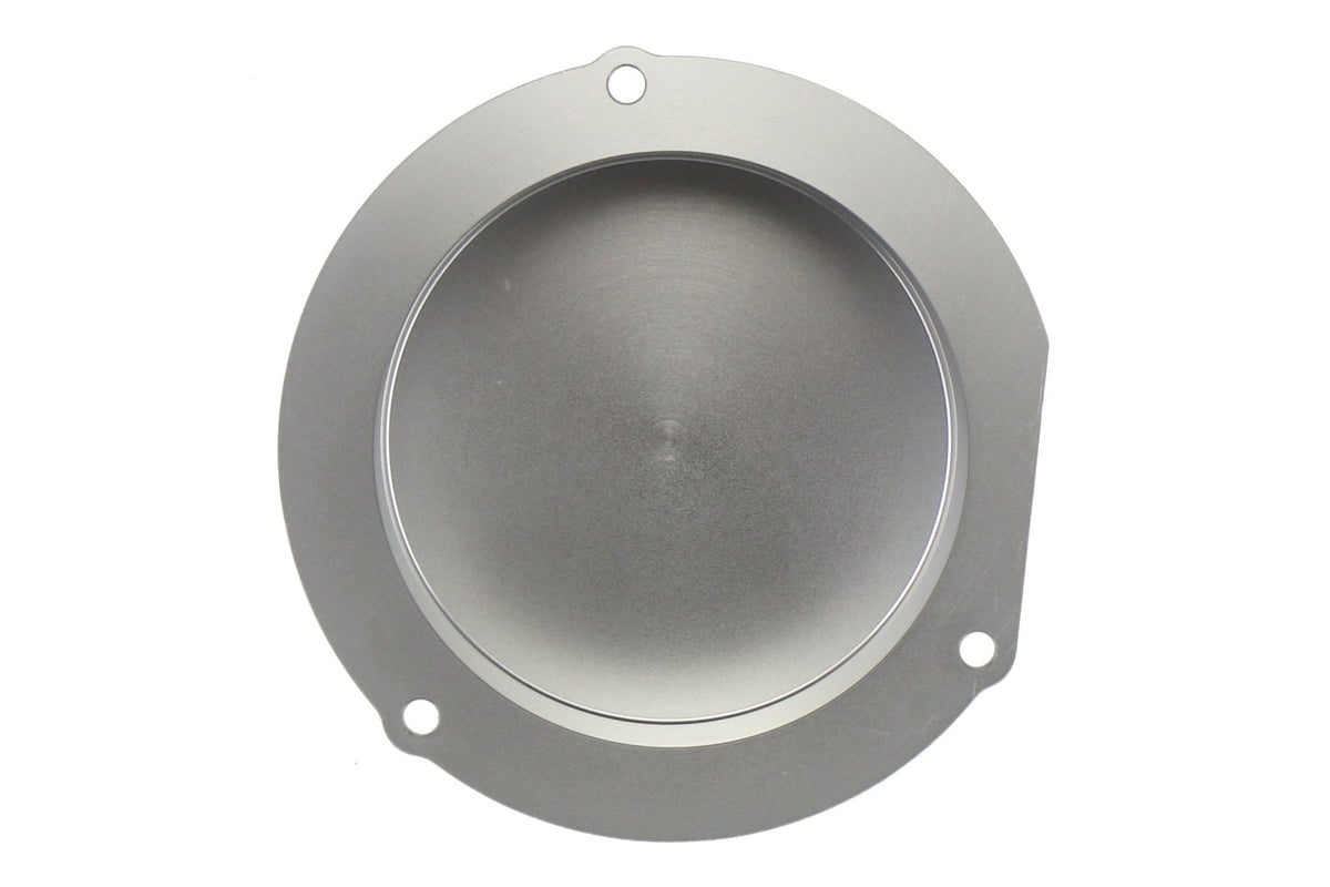 TurboXS Billet Aluminum Vacuum Pump Cover Silver - 2015-2021 Subaru WRX