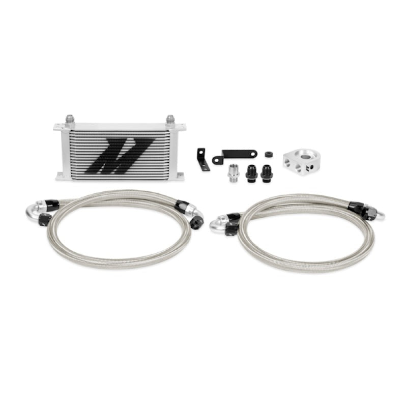 Mishimoto Oil Cooler Kit, Silver - 2008-2014 Subaru STI