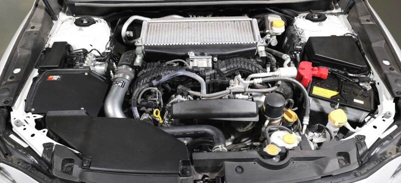 K&N Aluminum Charge Pipe Kit - Gunmetal Gray - 2022-2026 Subaru WRX 2.4L H4