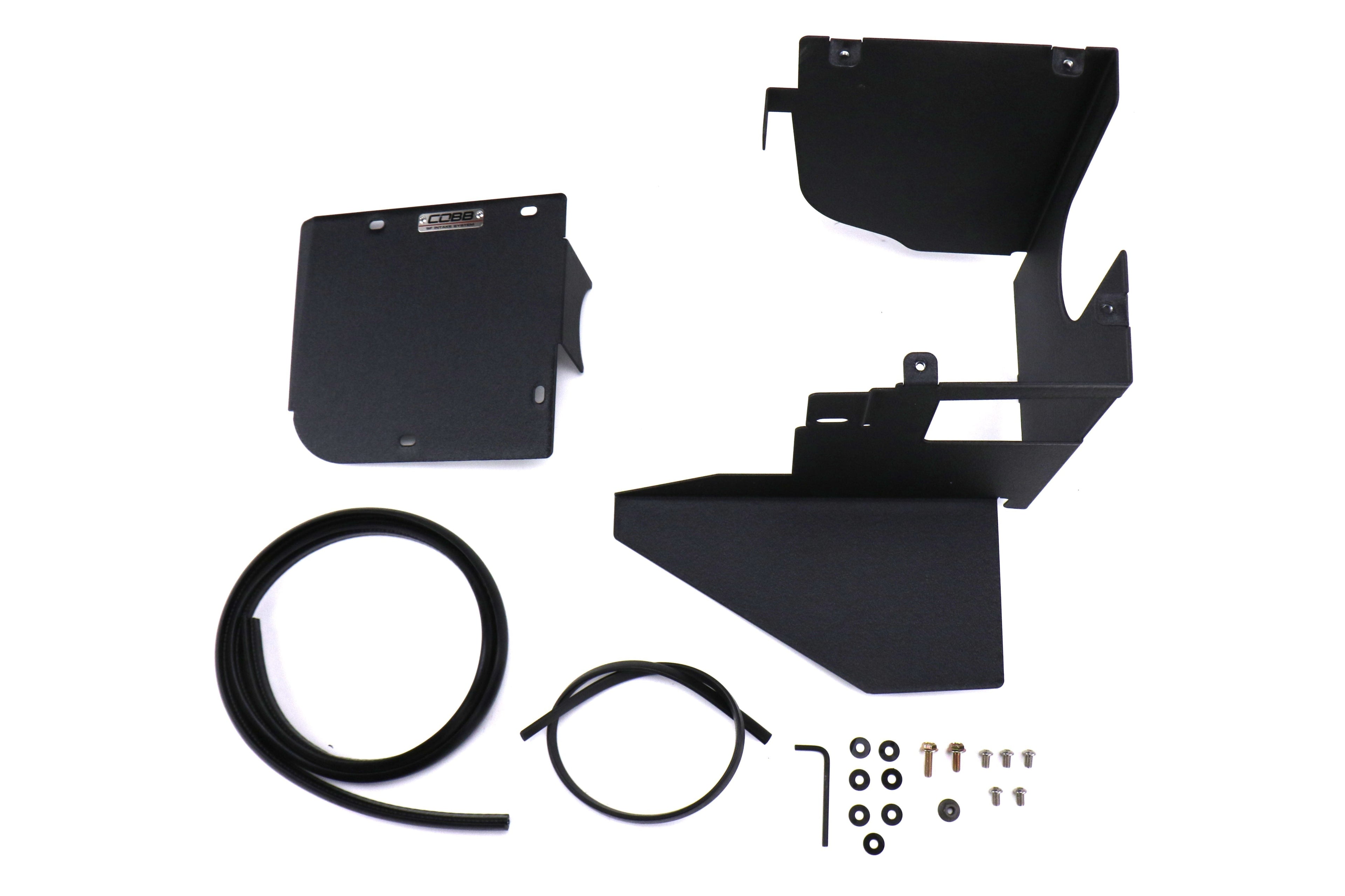Cobb Stage 1+ Power Package w/ V3 Accessport - Black SF Intake - 2015-2018 Subaru STI