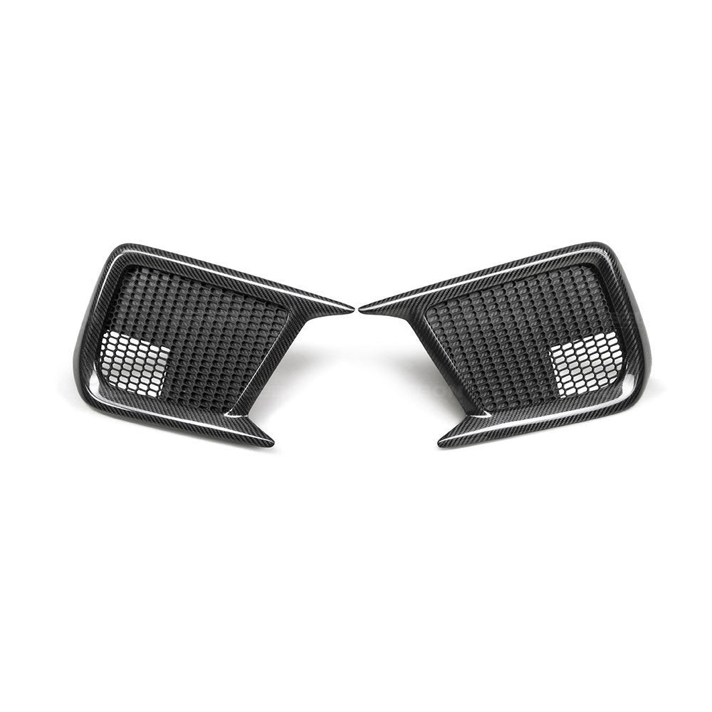 Seibon Carbon Fiber Fog Light Surround - 2018-2021 Subaru WRX / STI