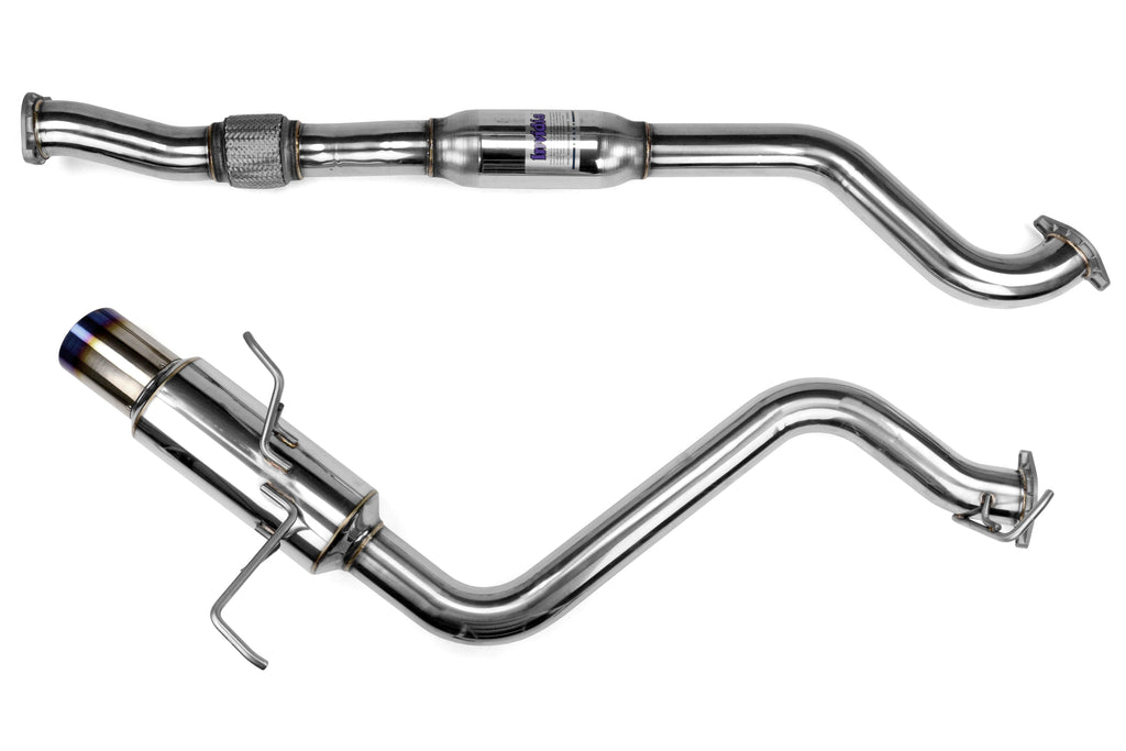 Invidia N1 Single Exit Cat Back Exhaust - Titanium Tip - 2015-2021 Subaru WRX / STI
