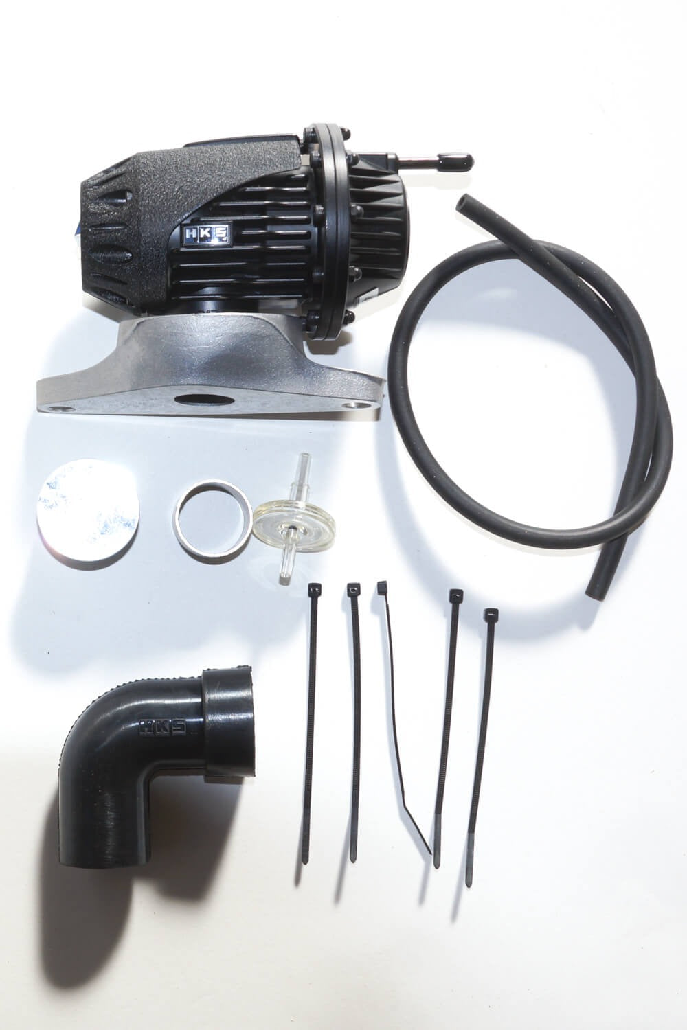 HKS SSQV4 BOV w/ Return Kit Black - 2008-2021 Subaru STI