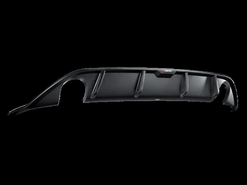 Akrapovic Rear Carbon Fiber Diffuser Matte for 2013-2017 Volkswagen Golf GTI (VII) - DI-VW/CA/1