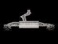 Akrapovic Evolution Line Cat Back Titanium with Carbon Fiber/Titanium Tips for 2020+ Audi RS Q8 (M4) - S-AU/TI/20H