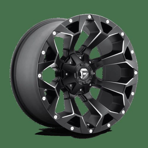 D546 22X9.5 8X180 MT-BLK-MIL 20MM