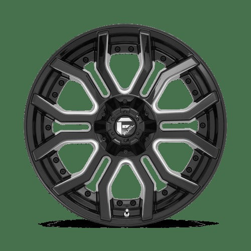 D711 22X10 8X180 GL-BLK-MIL -18MM