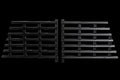 Gen-Y 17+ Ford F250/ F350 Defender 2 Outer Louver Panel for Headache Rack - Black