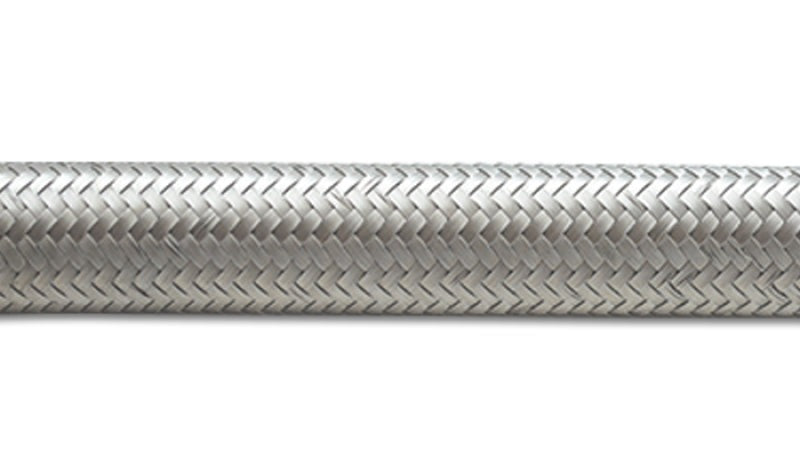 Vibrant Performance 20ft Roll of Stainless Steel Braided Flex Hose, AN -20, Hose ID 1.12in, Performance Hose & Fluid/Air Plumbing - Part 11935